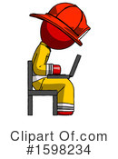 Red Design Mascot Clipart #1598234 by Leo Blanchette