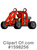 Red Design Mascot Clipart #1598256 by Leo Blanchette