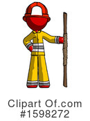 Red Design Mascot Clipart #1598272 by Leo Blanchette
