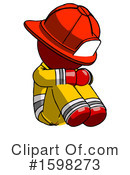 Red Design Mascot Clipart #1598273 by Leo Blanchette