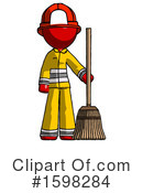 Red Design Mascot Clipart #1598284 by Leo Blanchette