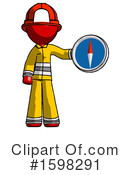 Red Design Mascot Clipart #1598291 by Leo Blanchette