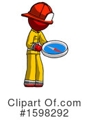 Red Design Mascot Clipart #1598292 by Leo Blanchette