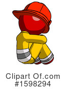 Red Design Mascot Clipart #1598294 by Leo Blanchette