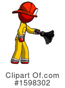 Red Design Mascot Clipart #1598302 by Leo Blanchette