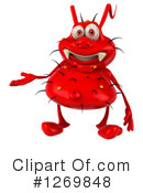 Red Germ Clipart #1269848 by Julos