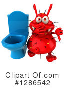 Red Germ Clipart #1286542 by Julos