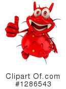 Red Germ Clipart #1286543 by Julos