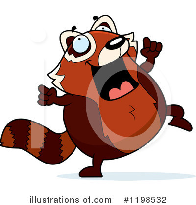 Red Panda Clipart #1198532 by Cory Thoman