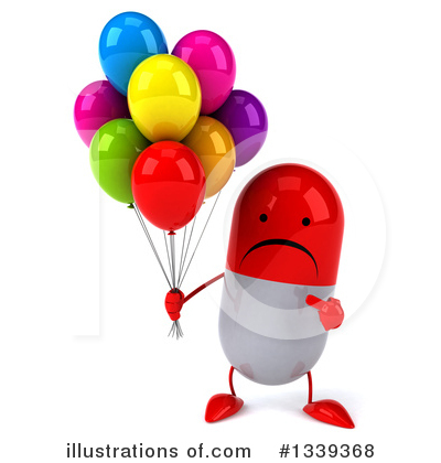 Party Balloons Clipart #1339368 by Julos