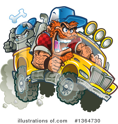 Truck Clipart #1364730 by Clip Art Mascots