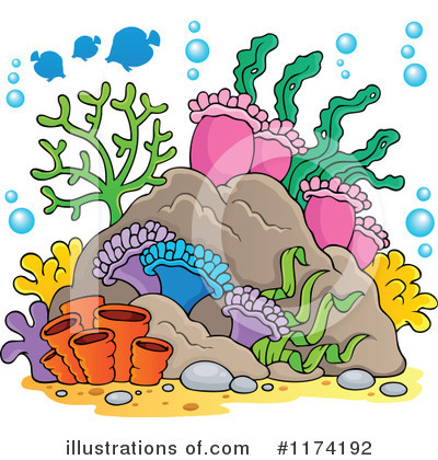 Royalty-Free (RF) Reef Clipart Illustration by visekart - Stock Sample #1174192