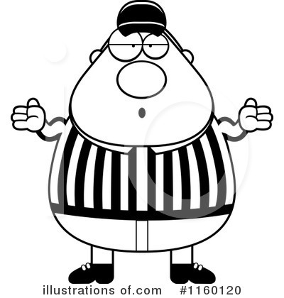 Royalty-Free (RF) Referee Clipart Illustration by Cory Thoman - Stock Sample #1160120