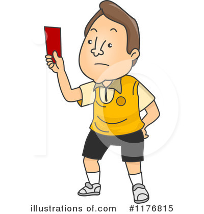 Royalty-Free (RF) Referee Clipart Illustration by BNP Design Studio - Stock Sample #1176815