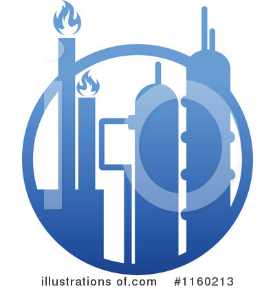 Royalty-Free (RF) Refinery Clipart Illustration by Vector Tradition SM - Stock Sample #1160213