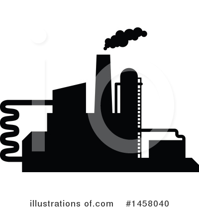 Refinery Clipart #1458040 by Vector Tradition SM