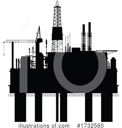 Refinery Clipart #1732560 by Vector Tradition SM