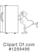 Refrigerator Clipart #1299496 by djart