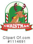 Reindeer Clipart #1114691 by patrimonio