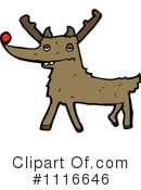 Reindeer Clipart #1116646 by lineartestpilot