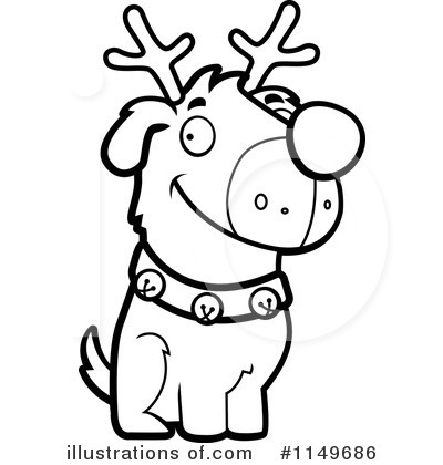 Royalty-Free (RF) Reindeer Clipart Illustration by Cory Thoman - Stock Sample #1149686