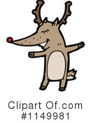 Reindeer Clipart #1149981 by lineartestpilot
