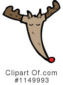 Reindeer Clipart #1149993 by lineartestpilot
