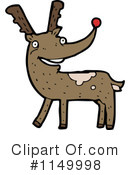 Reindeer Clipart #1149998 by lineartestpilot