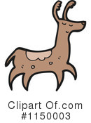 Reindeer Clipart #1150003 by lineartestpilot