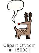Reindeer Clipart #1150031 by lineartestpilot