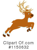 Reindeer Clipart #1150632 by Alex Bannykh