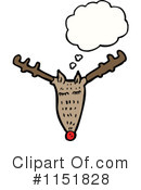 Reindeer Clipart #1151828 by lineartestpilot