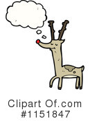 Reindeer Clipart #1151847 by lineartestpilot