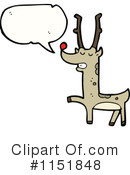 Reindeer Clipart #1151848 by lineartestpilot