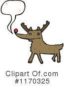 Reindeer Clipart #1170325 by lineartestpilot
