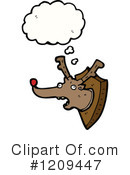 Reindeer Clipart #1209447 by lineartestpilot