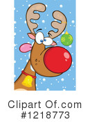 Reindeer Clipart #1218773 by Hit Toon