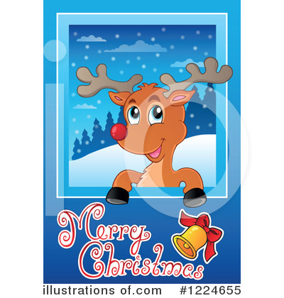 Merry Christmas Clipart #1224655 by visekart