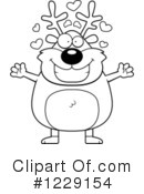 Reindeer Clipart #1229154 by Cory Thoman