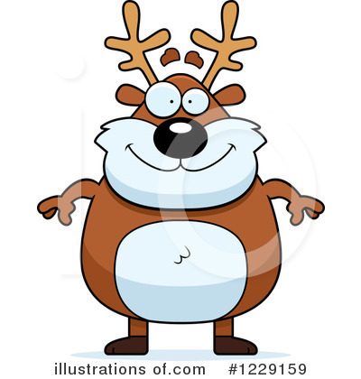 Royalty-Free (RF) Reindeer Clipart Illustration by Cory Thoman - Stock Sample #1229159