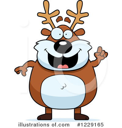 Royalty-Free (RF) Reindeer Clipart Illustration by Cory Thoman - Stock Sample #1229165