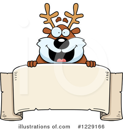 Royalty-Free (RF) Reindeer Clipart Illustration by Cory Thoman - Stock Sample #1229166