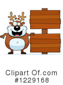 Reindeer Clipart #1229168 by Cory Thoman