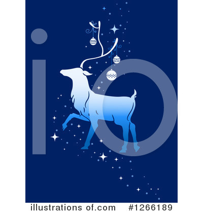 Royalty-Free (RF) Reindeer Clipart Illustration by BNP Design Studio - Stock Sample #1266189