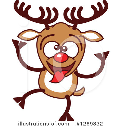 Reindeer Clipart #1269332 by Zooco