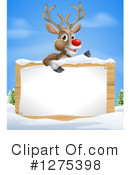 Reindeer Clipart #1275398 by AtStockIllustration