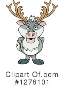 Reindeer Clipart #1276101 by Dennis Holmes Designs