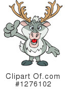 Reindeer Clipart #1276102 by Dennis Holmes Designs