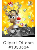 Reindeer Clipart #1333634 by AtStockIllustration