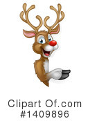 Reindeer Clipart #1409896 by AtStockIllustration
